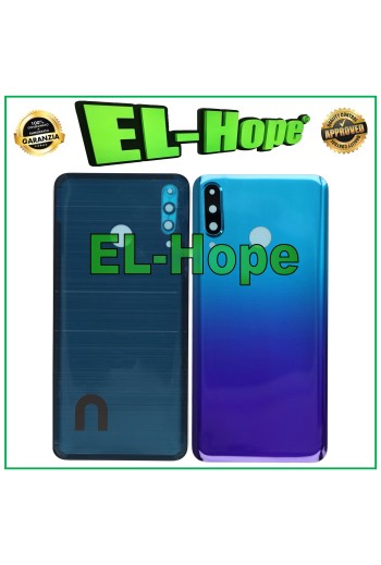 Coque batterie pour Huawei P30 Lite Mar-LX1M LX1A LX2J Vitre arrie're bleue
