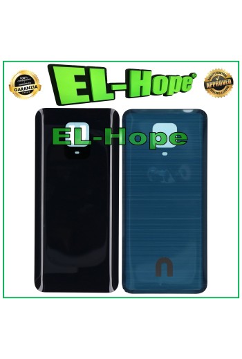 COUVERCLE DE BATTERIE POUR XIAOMI REDMI NOTE 9 PRO M2003J6 / 9S COQUE ARRIÈRE NOIR