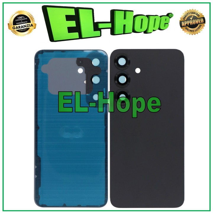 COUVERCLE DE BATTERIE POUR SAMSUNG GALAXY S25 SM-S931 COQUE ARRIÈRE EN VERRE NOIR