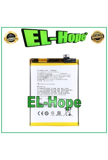 Batterie BLP819 pour Oppo Reno 6Z 5G CPH2237 4310 mAh, qualite' e'quivalente a' le originale