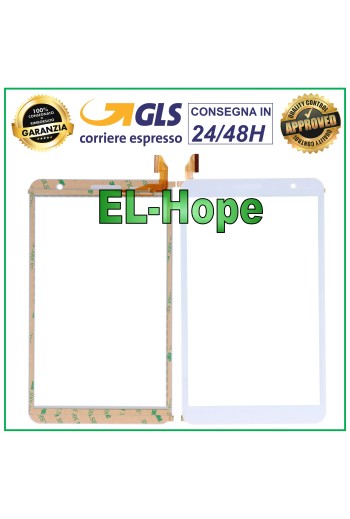 ÉCRAN TACTILE EN VERRE CLEMENTONI CLEMPAD REVOLUTION X 16753 VERS. WIFI BLANC