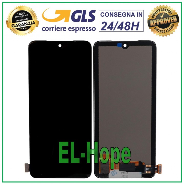 Écran tactile LCD TFT pour Xiaomi Redmi Note 10S 4G M2101K7BNY