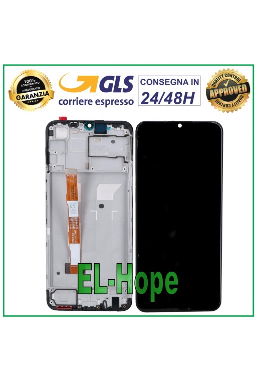 Cadre de e'cran LCD pour VIVO Y30 Y11S V2028, e'cran tactile en verre assemble'