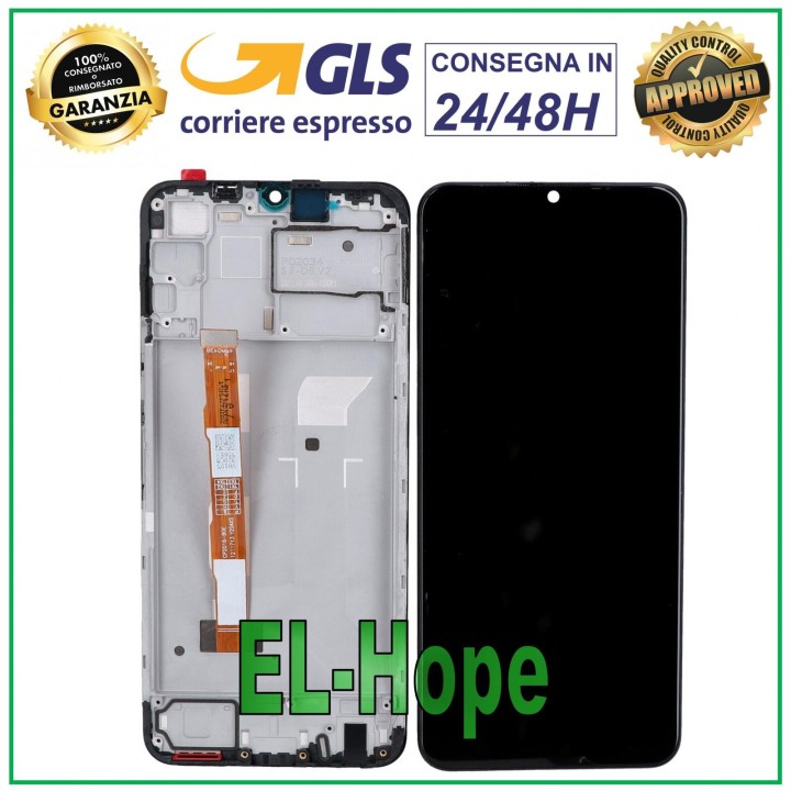 Cadre de e'cran LCD pour VIVO Y30 Y11S V2028, e'cran tactile en verre assemble'