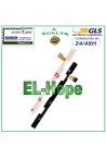 Touches late'rales flexibles et plates pour Wiko Power U30 W-V755