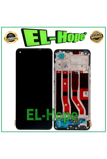Écran LCD OLED + cadre pour Oppo A74 4G CPH2219 / F19 4G Écran tactile en verre