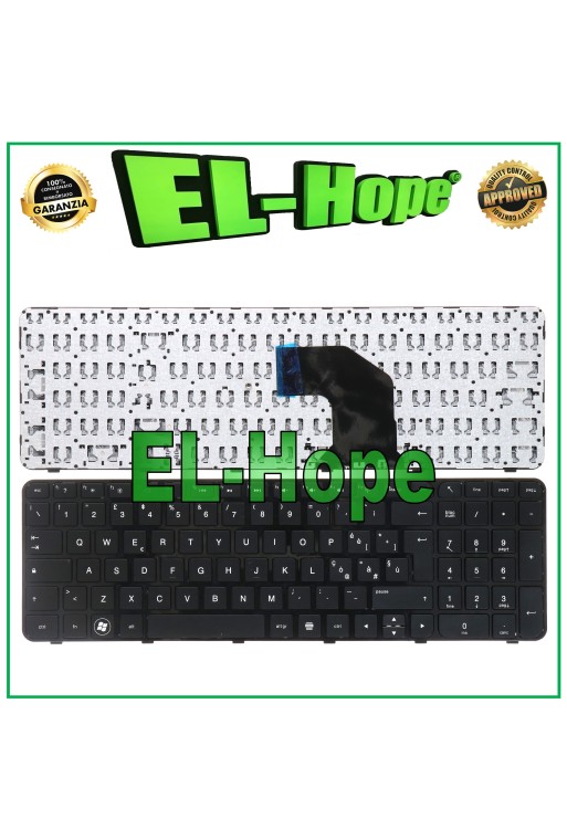Clavier italien pour ordinateur portable HP Compaq se'rie G6-2000, re'fe'rence 681800-061 G6-2225sl 