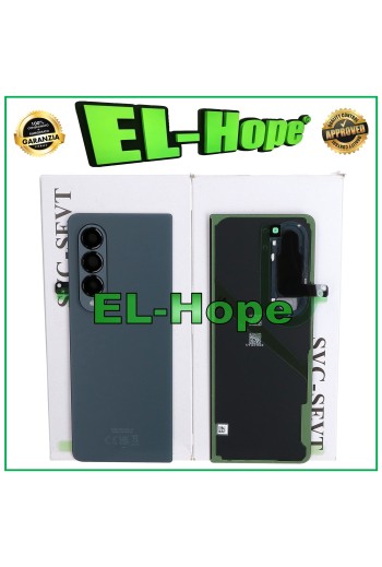 Coque arrie're verte de origine pour Samsung Galaxy Z Fold 4 5G SM-F936B