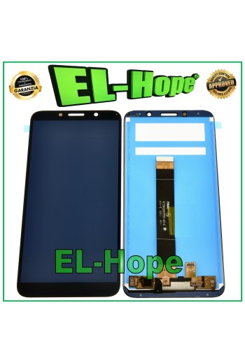 Écran LCD tactile en verre noir pour Motorola Moto E6 Play XT2029 XT-2029