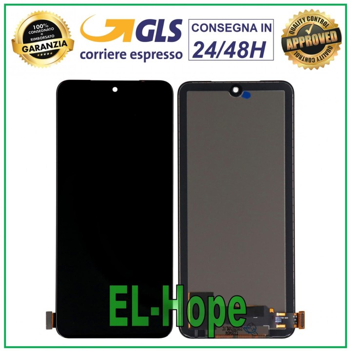 Écran LCD TFT pour Xiaomi Poco M4 Pro 4G 2022, e'cran tactile en verre noir