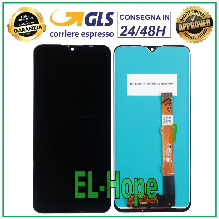 Écran LCD tactile en verre pour Alcatel 1V 2020 OT 5007 5007D 5007U