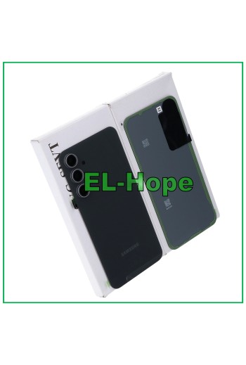 Cache batterie de origine Samsung Galaxy S23 FE SM-S711B en verre graphite