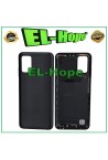 Coque de protection en verre pour Samsung Galaxy A03S SM-A037F, noire, originale