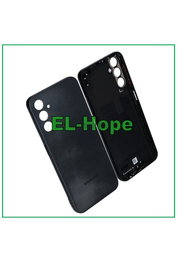 Coque de batterie de origine Samsung Galaxy A14 4G SM-A145F en verre noir