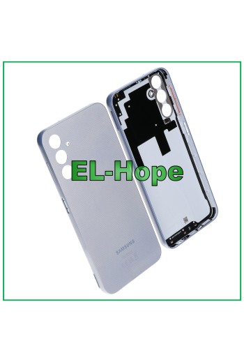Cache batterie de origine Samsung Galaxy A14 4G SM-A145F en verre argente'