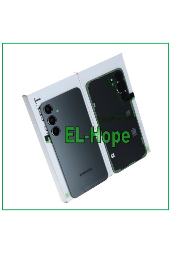 Coque arrie're de batterie de origine Samsung Galaxy S24 Plus SM-S926 Noir Onyx