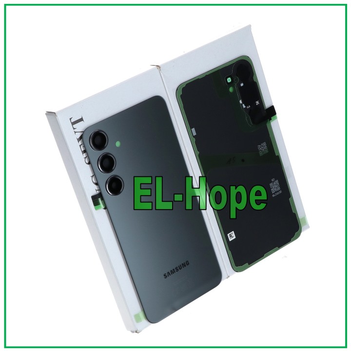 Coque arrie're de batterie de origine Samsung Galaxy S24 Plus SM-S926 Noir Onyx