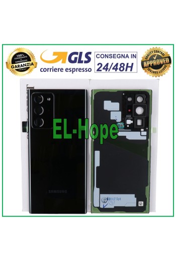 Coque arrie're de batterie noire de origine pour Samsung Galaxy Note 20 5G ULTRA SM-N986