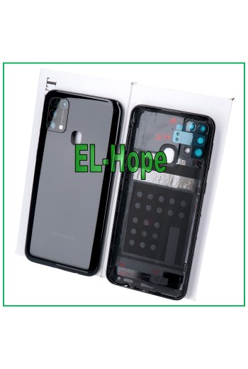 Coque arrie're originale pour Samsung Galaxy M31 SM-M315, coque arrie're avec batterie, noire