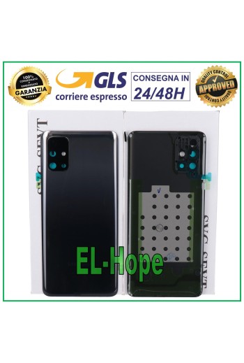 Coque arrie're originale pour Samsung Galaxy M31S SM-M317, coque arrie're avec batterie, noire
