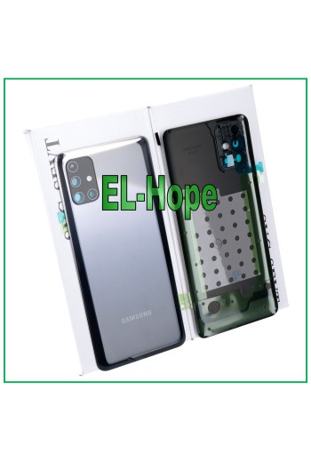 Coque arrie're originale pour Samsung Galaxy M31S SM-M317, coque arrie're avec batterie, noire