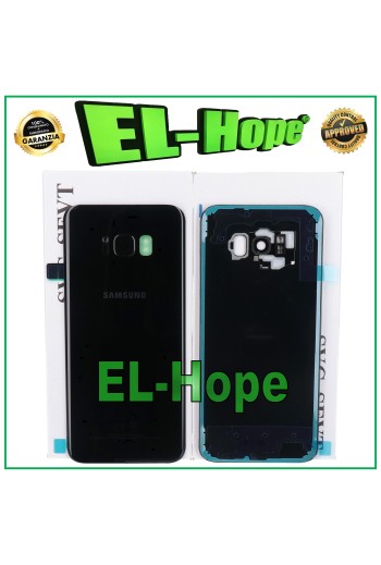 Coque arrie're de batterie noire de origine pour Samsung Galaxy S8 Plus SM-G955