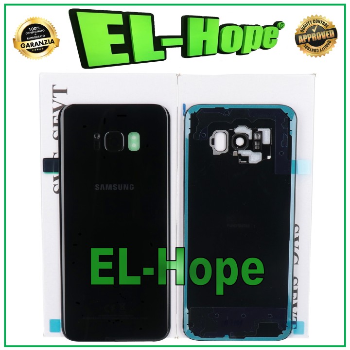 Coque arrie're de batterie noire de origine pour Samsung Galaxy S8 Plus SM-G955