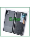 Cache batterie arrie're noir de origine pour Samsung Galaxy A12 SM-A125