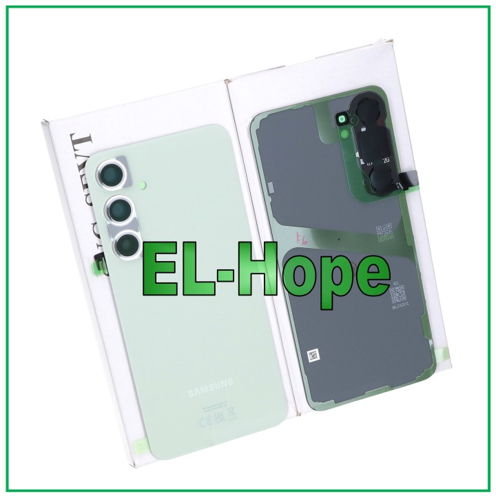 Coque arrie're de batterie de origine Samsung Galaxy S24 Plus SM-S926 Vert Jade