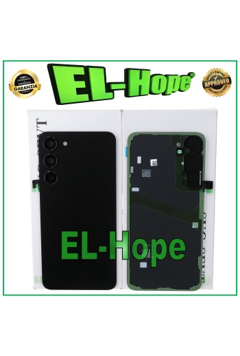 Coque arrie're noire originale pour Samsung Galaxy S23 Plus SM-S916