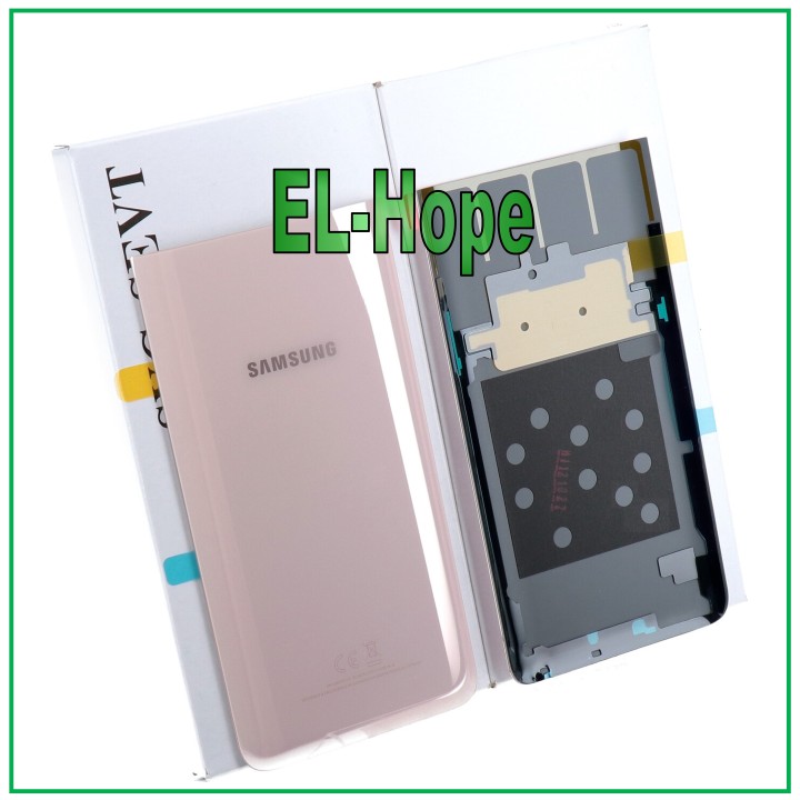 Coque arrie're de origine Samsung Galaxy A80 SM-A805 dore'e