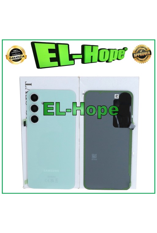 Coque de batterie de origine Samsung Galaxy S23 FE SM-S711B en verre, e'tat neuf