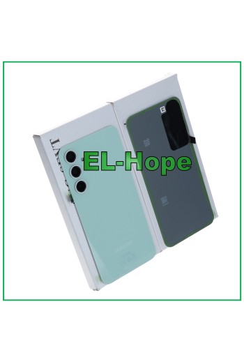 Coque de batterie de origine Samsung Galaxy S23 FE SM-S711B en verre, e'tat neuf