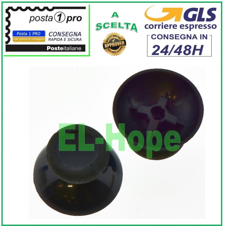 PAIRE DE 2 LEVIERS DE STICK ANALOGIQUE EN PLASTIQUE JOYPAD MANETTE L3 R3 XBOX ONE ELITE