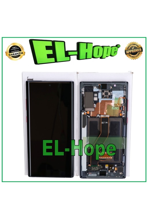 ÉCRAN LCD TACTILE ORIGINAL SAMSUNG NOTE 10 PLUS SM-N976 ROUGE NOIR STAR WARS