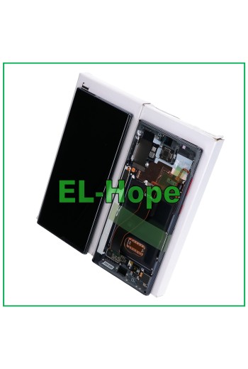 ÉCRAN LCD TACTILE ORIGINAL SAMSUNG NOTE 10 PLUS SM-N976 ROUGE NOIR STAR WARS