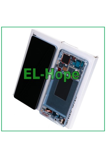 Écran LCD tactile 100 % de origine pour Xiaomi Mi 12S Pro 2022, cadre bleu