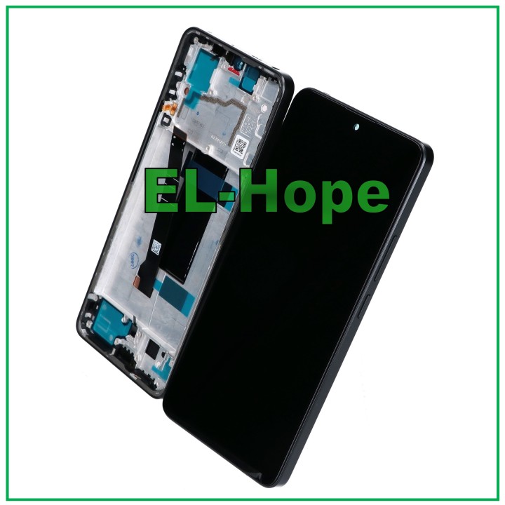 Écran LCD + châssis TFT pour Xiaomi Redmi Note 13 Pro 5G 2312DRA50C tactile noir