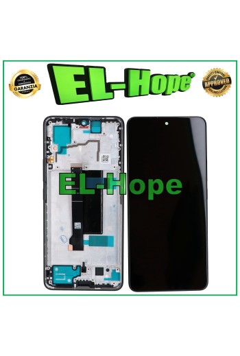 Écran LCD + châssis TFT pour Xiaomi Redmi Note 13 Pro 5G 2312DRA50G tactile noir