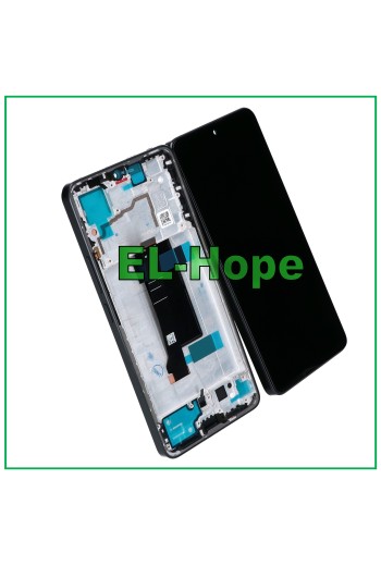 Écran LCD + châssis TFT pour Xiaomi Redmi Note 13 Pro 5G 2312DRA50G tactile noir