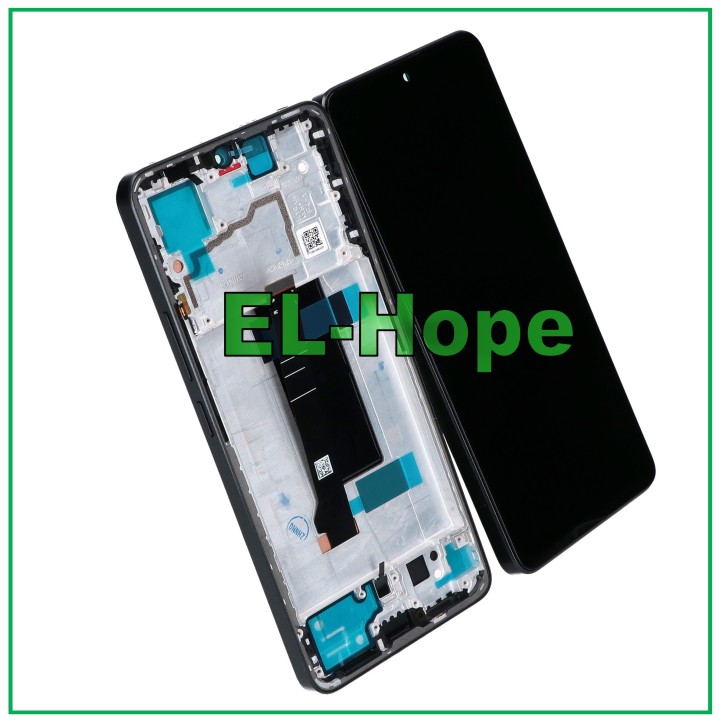 Écran LCD + châssis TFT pour Xiaomi Redmi Note 13 Pro 5G 2312DRA50I tactile noir