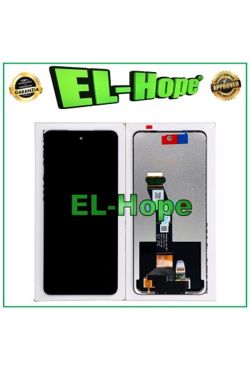 Écran LCD + e'cran tactile e'quivalent a' le original Motorola Moto G04 XT2421 Noir
