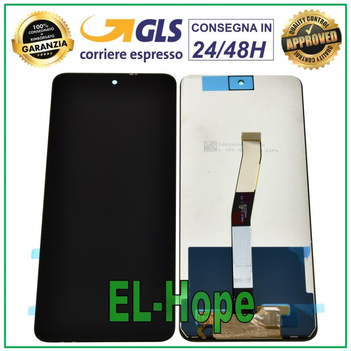 Écran LCD pour Xiaomi Redmi Note 10 Lite, e'cran tactile assemble', noir