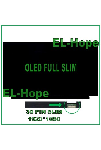 Écran LCD OLED 13 pouces 30 broches 1920 x 1080 pour ordinateur portable 8SATNA33XC11SDDG