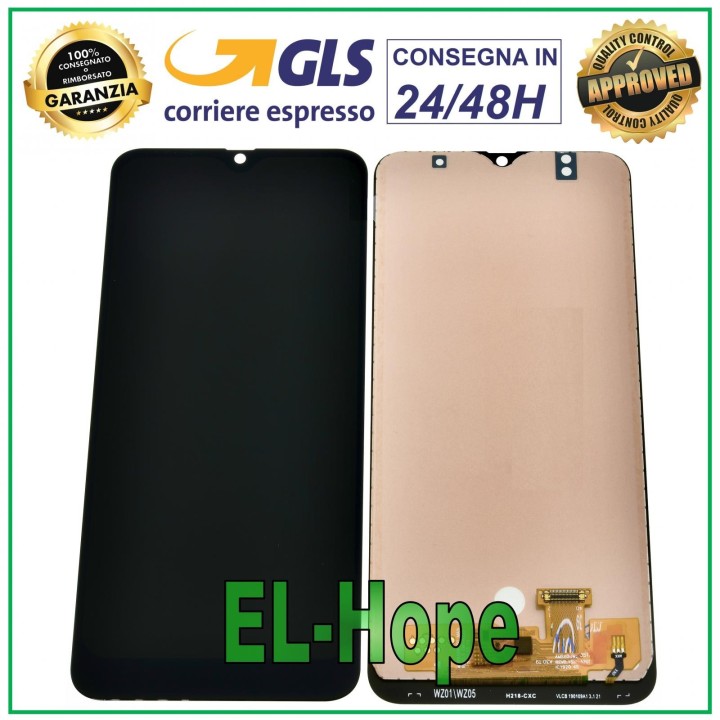 Écran LCD tactile noir pour Samsung Galaxy A30 SM-A305 A305F DS