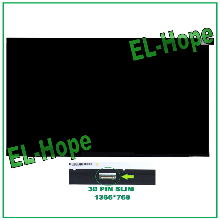 Écran LCD NT156WHM-N4T pour ordinateur portable 15,6 pouces, 30 broches, fin, 1366 x 768, HD LED