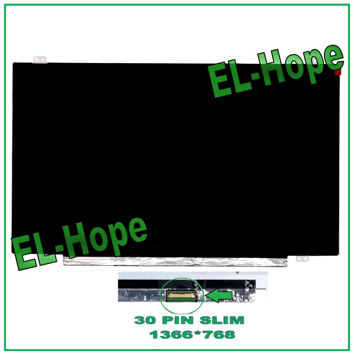 Écran LCD 14  30 broches pour ordinateur portable ASUS R417 R409 N46