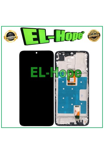 Écran LCD + cadre pour Honor X5 Plus WOD-LX1 Écran tactile en verre noir