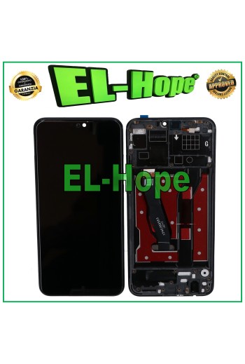 Cadre de e'cran tactile en verre noir pour Honor 8X JSN-AL00 TL00 / View 10 Lite JSN-L21