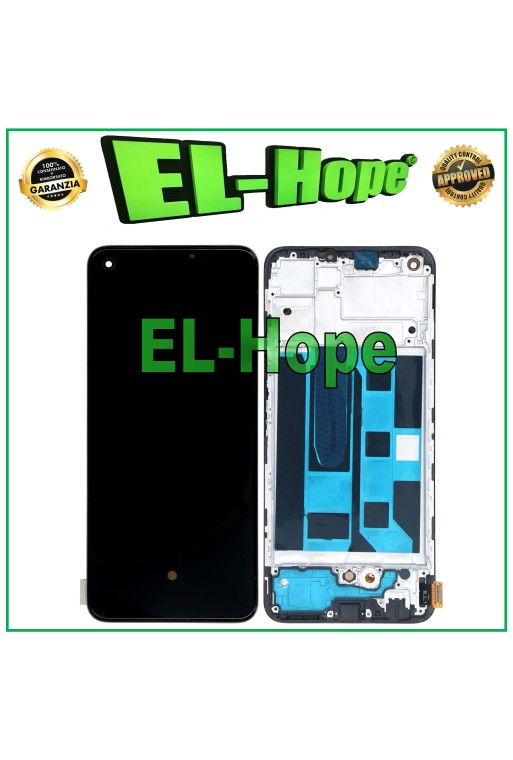 Cadre de e'cran LCD OLED pour Oppo Realme 8 Pro RMX3081, e'cran tactile assemble'